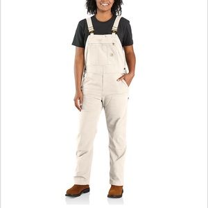 Carhartt womens overalls in natural